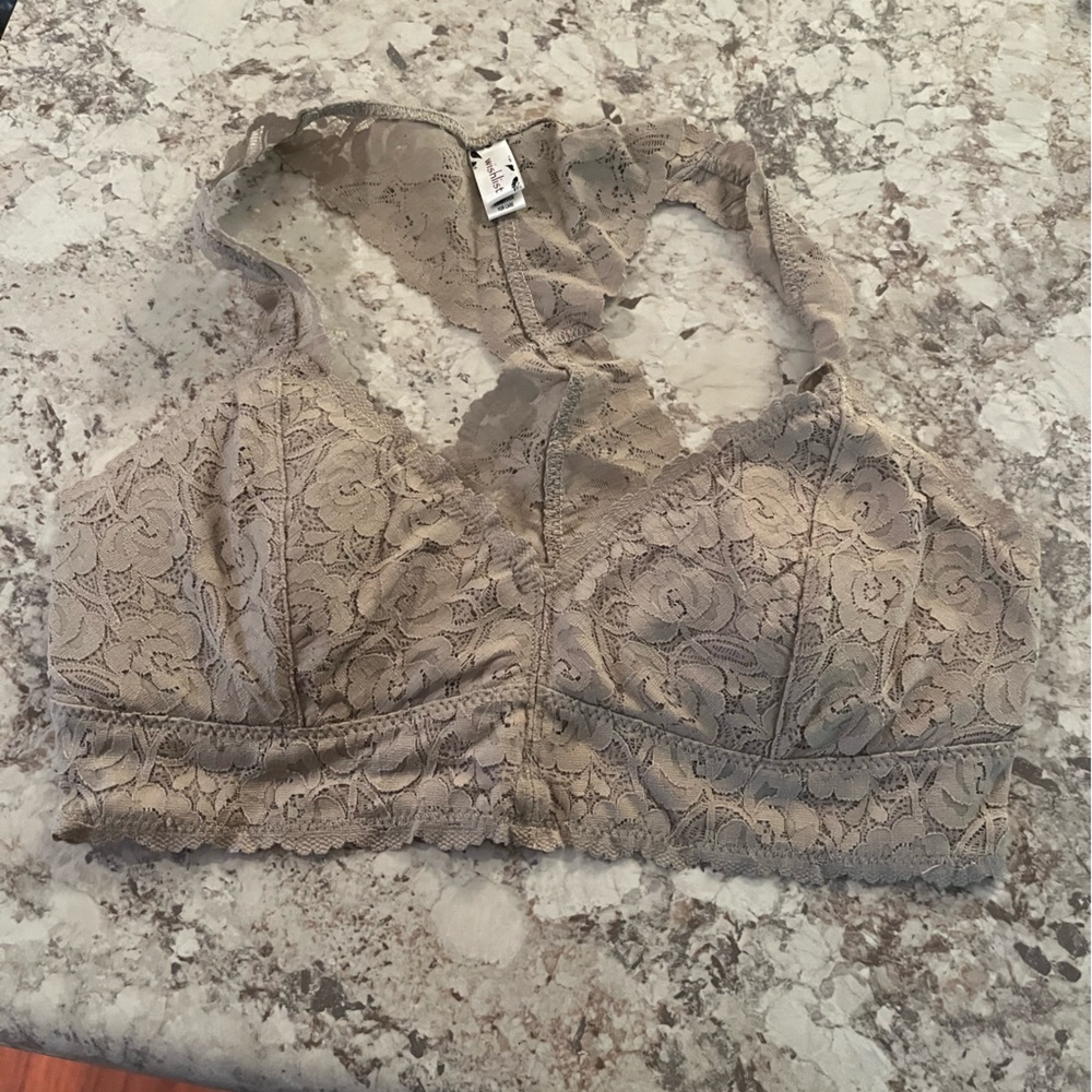 Tan/Gray Bralette